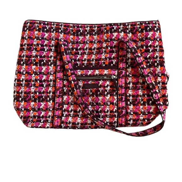 Vera Bradley Villager Tote in Houndstooth Tweed - Picture 1 of 11